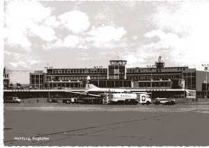 enlarge picture  - postcard airfield Hamburg