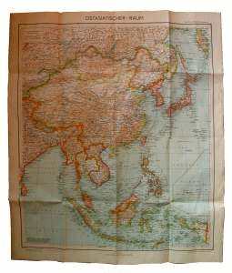 greres Bild - Landkarte Ostasien 1941