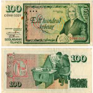 enlarge picture  - money iceland 1961