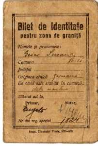 enlarge picture  - id-card Romania German