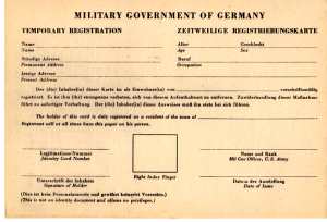 enlarge picture  - id-card temporary 1946