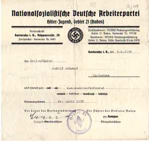 enlarge picture  - citation Hitler Youth