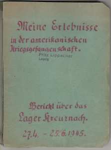 Tagebuch Kriegsgefangenenlager Bad Kreuznach