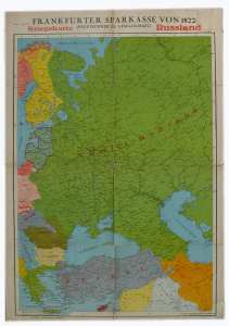 greres Bild - Landkarte Russland   1941