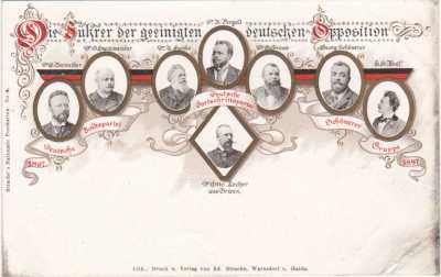 gr��eres Bild - Postkarte deutschnational