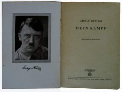 gr��eres Bild - Buch Mein Kampf      1943