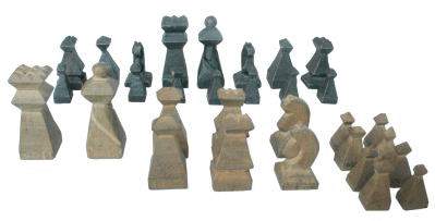 enlarge picture  - chess game POW handmade