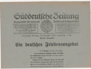 gr��eres Bild - Zeitung Stuttgarter 1916