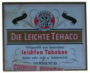 gr��eres Bild - Tabak Tehaco Deutschland