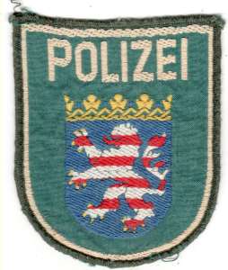 enlarge picture  - badge Germany police 1965