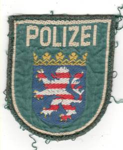 enlarge picture  - badge Germany police 1965