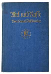 gr��eres Bild - Buch Adel und Rasse 1927
