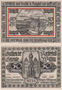 gr��eres Bild - Geldnote 1921 Wittd�n
