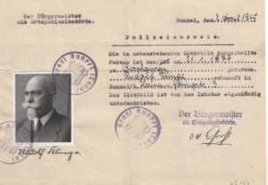 greres Bild - Ausweis Runkel 1945