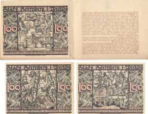 gr��eres Bild - Geldnote 1922-1923 Sternb