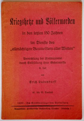 gr��eres Bild - Buch Freimaurer Ludendorf