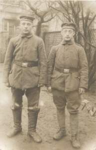 enlarge picture  - postcard soldiers WW1 GER