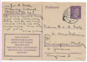 enlarge picture  - postcard form        1945