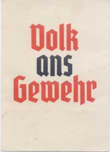 gr��eres Bild - Wurfzettel NSDAP     1937