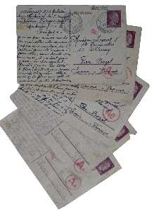 gr��eres Bild - Brief Konzentrationslager