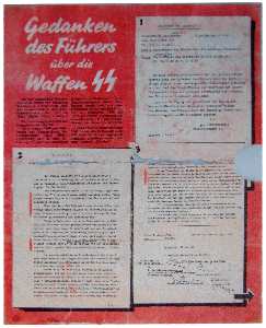 enlarge picture  - pamphlet Allied Army WW2