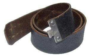 enlarge picture  - belt roofer black leather