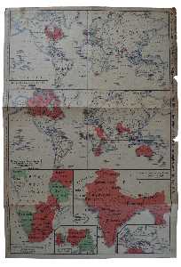 enlarge picture  - map elections German 1918