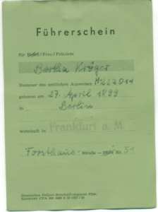 gr��eres Bild - F�hrerschein 1950 Frankfu