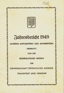 greres Bild - Gewerkschaft Bericht 1949