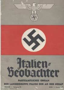 enlarge picture  - news magazine Italian WW2