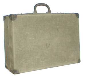 enlarge picture  - suitcase fieldbed US WW2