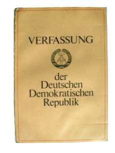 gr��eres Bild - Verfassung DDR       1968