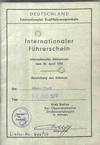 enlarge picture  - driving licence internati