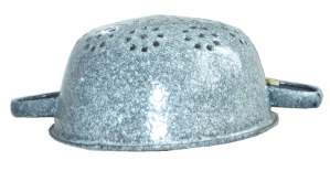 enlarge picture  - strainer steel helmet