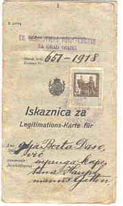 enlarge picture  - id-card Serbia Osijek