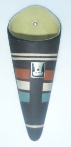 enlarge picture  - Vase Wand Keramik    1955