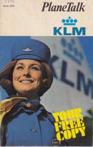 gr��eres Bild - Bordmagazin KLM      1973