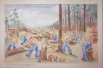 enlarge picture  - painting POW camp Turnerf