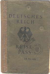 greres Bild - Ausweis Reisepa DR  1935