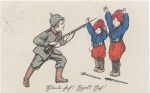 enlarge picture  - postcard children war WW1