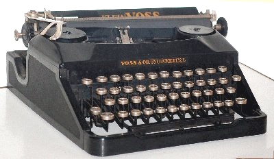 greres Bild - Schreibmaschine Voss 1940