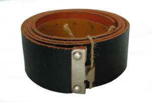enlarge picture  - belt roofer black leather
