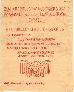 greres Bild - Flugtag Vortrag      1923