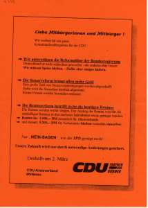 gr��eres Bild - Wahlzettel 1997 CDU