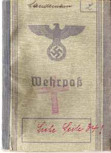 enlarge picture  - military id Wehrpass