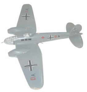 enlarge picture  - aircraft model He111 wood
