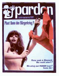 gr��eres Bild - Zeitschrift Pardon   1968