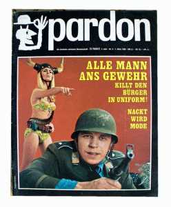 gr��eres Bild - Zeitschrift Pardon   1968