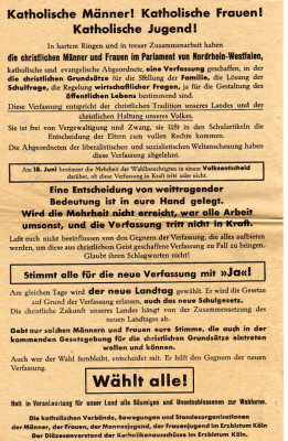 gr��eres Bild - Wahlaufruf 1947 Verfassun