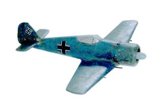 greres Bild - Flugzeug Modell Holz Fw19